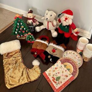 Bundle Christmas Winter Decor, Party Supplies | Christmas Decor Collector